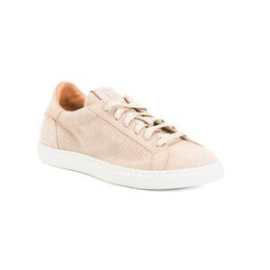 GREATS Sand Made In Italy Suede Reign Sneakers